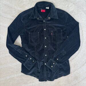 Levi's Corduroy Western Style Top